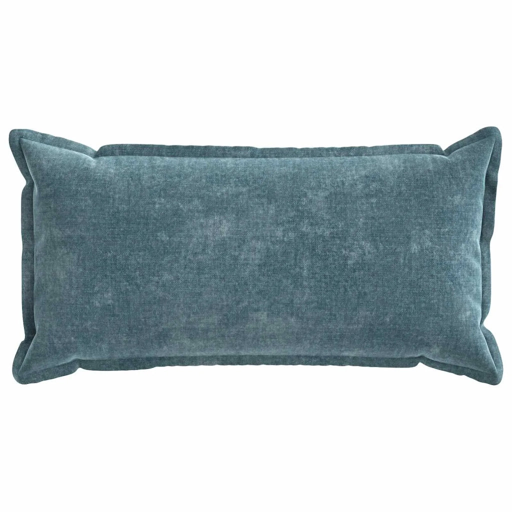 Federa 2 pz HOUTEN Blu 40 x 80 cm Tessuto Chenille 918232