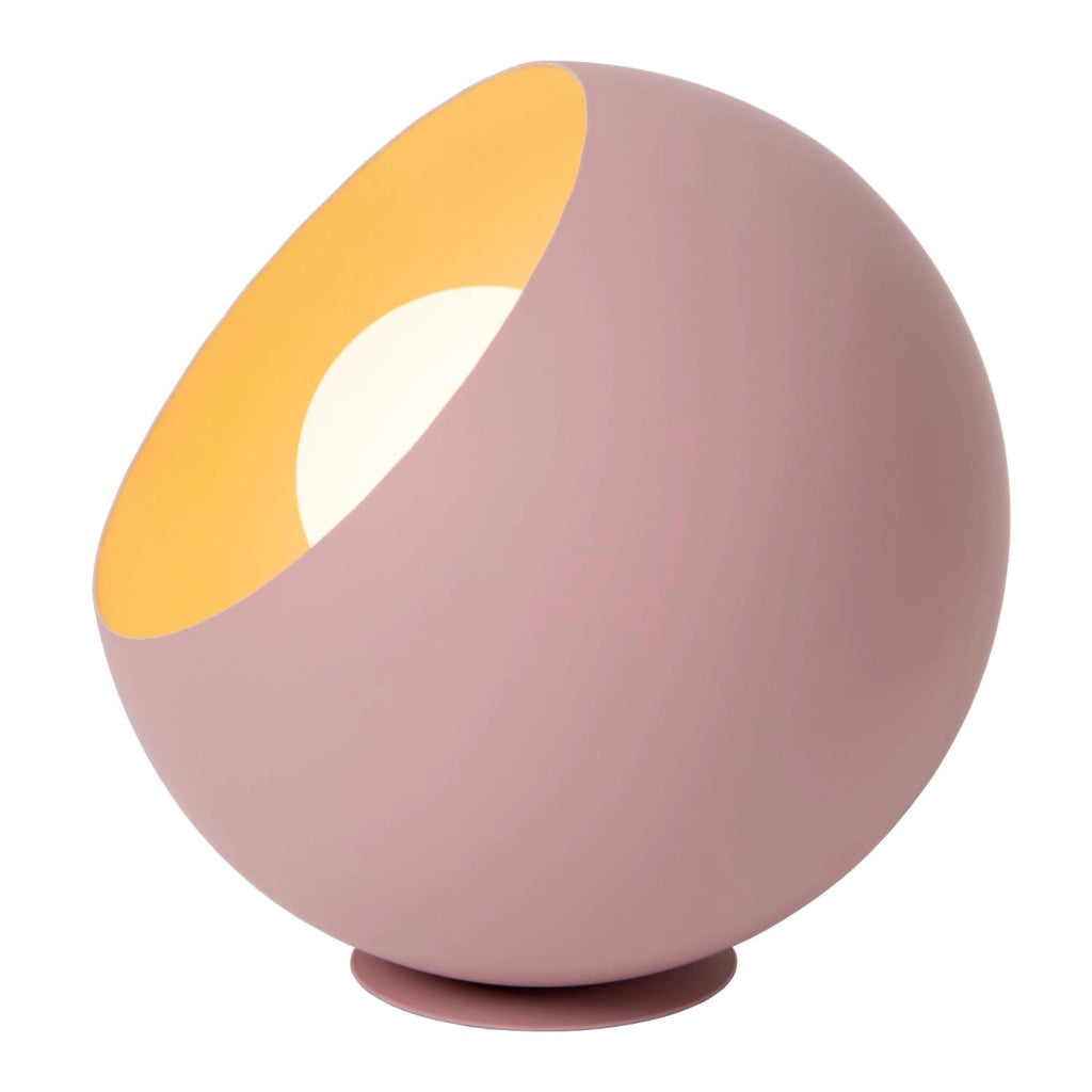 Lampada da tavolo DOREDOS rosa metallo E27 Lucide
