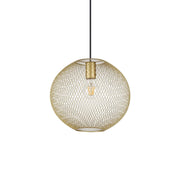 Lampada A Sospensione Net Sp1 D29 Oro Ideal-Lux