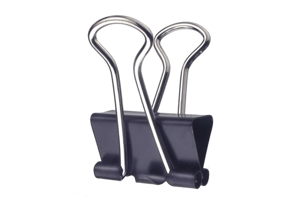 Multiclips Clips 25 Mm Nero Pezzi 12 - Masidef