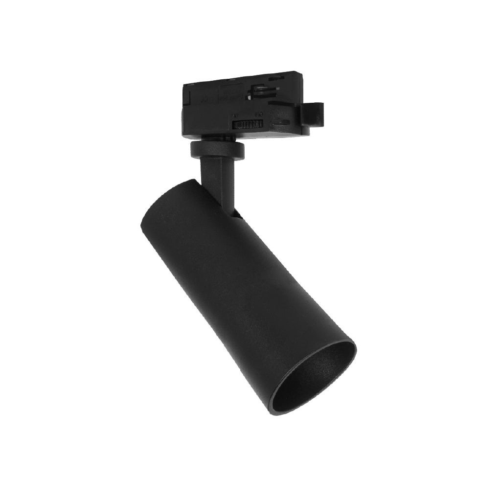 Faretto led da binario 7w bifase luce calda 3000k