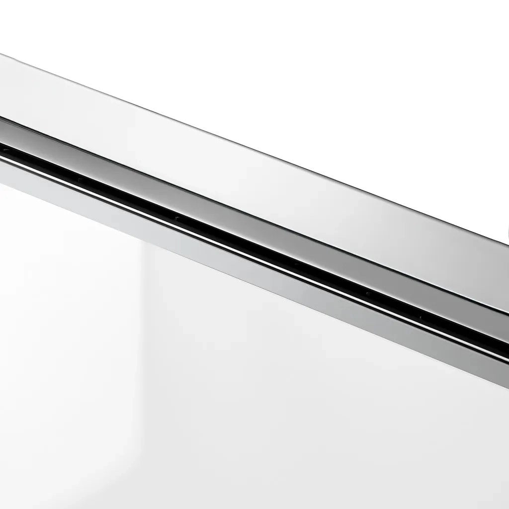 Cabina Doccia Rea Atlas 100x80 Chrome destra
