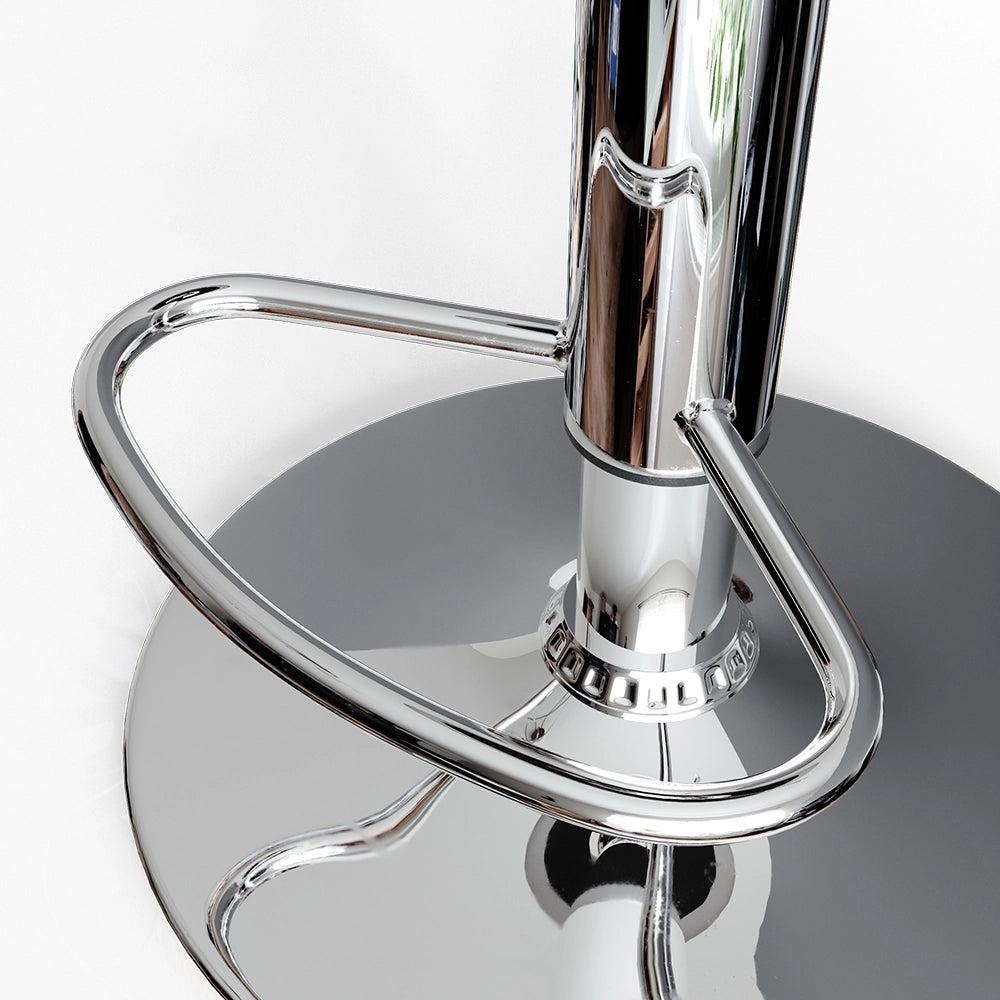 Vicco Set di 2 sgabelli da bar Grigio 33 x 92 cm 2 parti