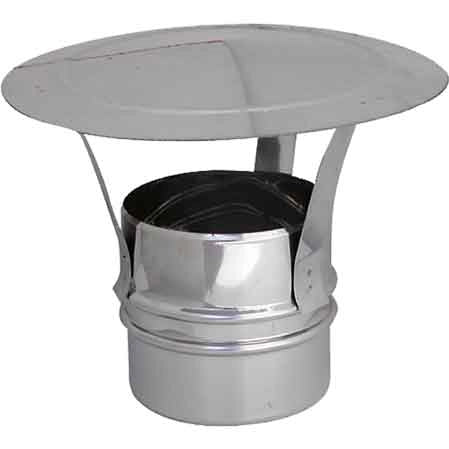 FUMAIOLO TONDO A CAPPELLO 'CINESE' Ø 110 mm