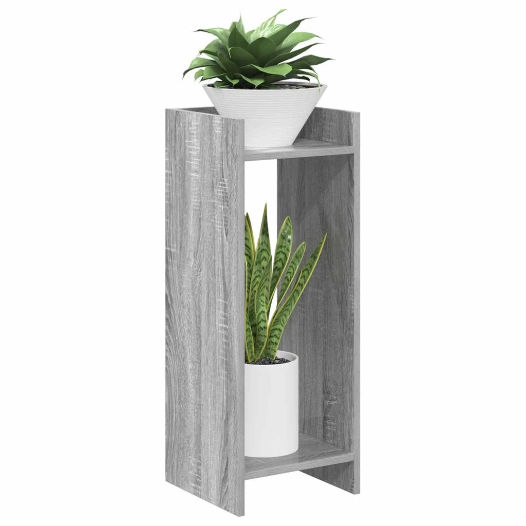 Supporto per piante Sonoma grigio 30 x 30 x 80 cm 899588