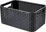 Cesta piccola antracite - stile e pratica