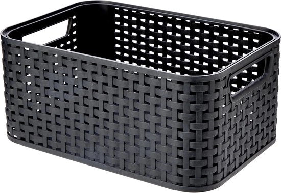 Cesta piccola antracite - stile e pratica