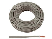CAVO ELETTRICO UNIPOLARE ANTIFIAMMA GRIGIO FS17- - 1x mmq.2,5 colore grigio - 100 mt
