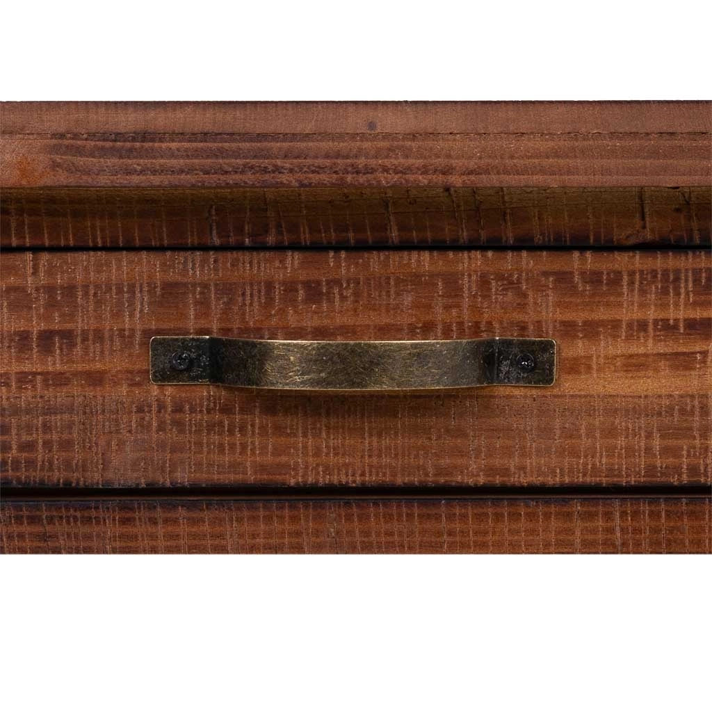Mobile ingresso in legno marrone, 127x56x76h cm