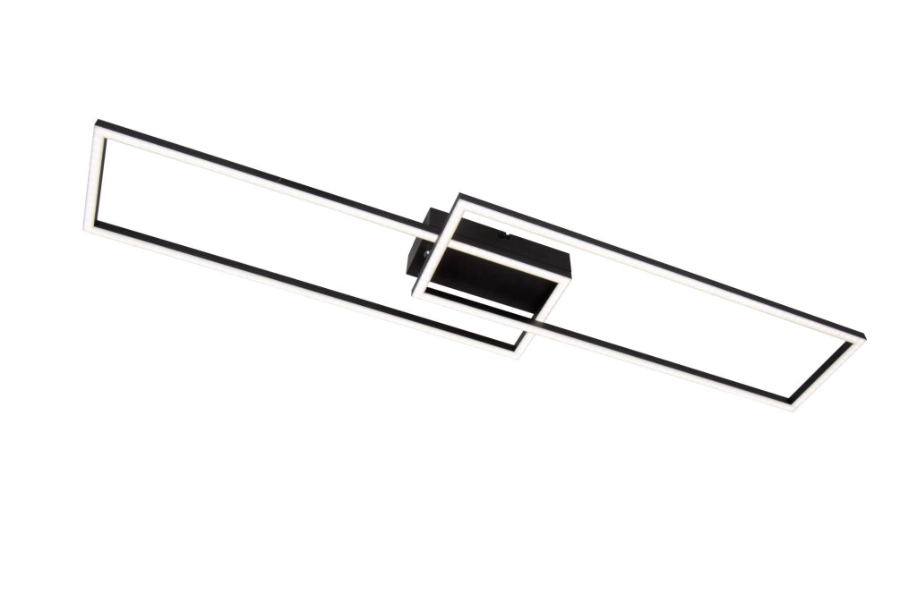 Lampada da soffitto LED ARIANNE nera Lucide
