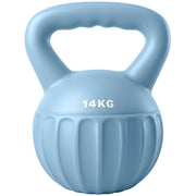 Kettlebell ¨C Zephmum ¨C 14 kg, Antiscivolo, Blu