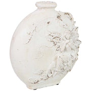 Vaso in magnesio bianco, 34x16x37 cm (altezza)
