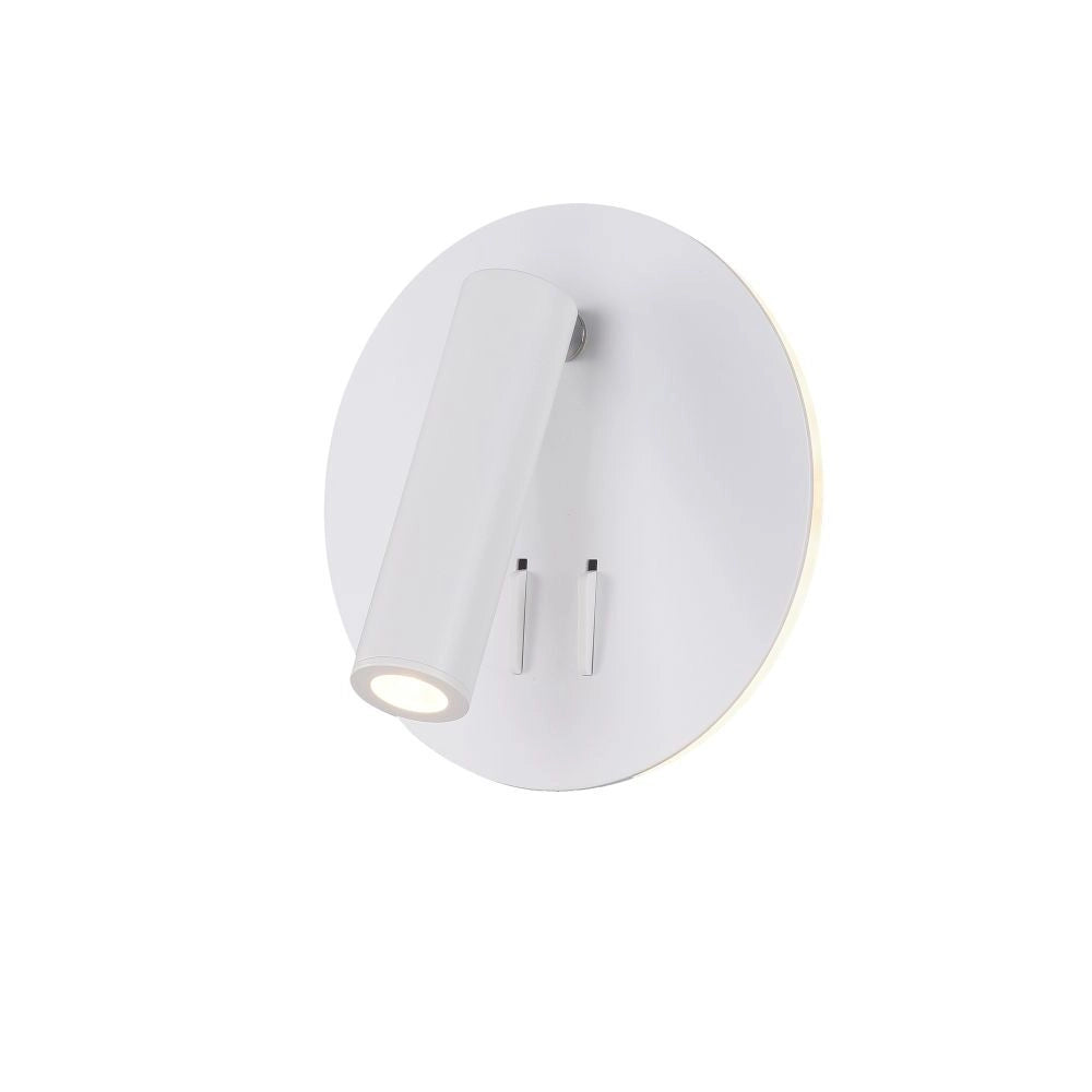 Maytoni IOS 176 applique LED bianca 9W 3000K con interruttore