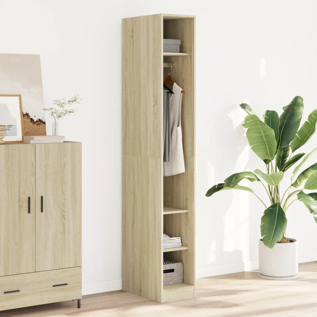Armadio Rovere Sonoma 30x50x200 cm in Legno Multistrato CFW7589704