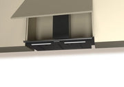 CAPPA LIVING - IN  cm 90 - NERA - 700 m3/h