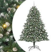 Albero di Natale | Decorazioni natalizie artificiale con 300 LED Verde 210 cm