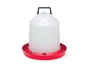 ABBEVERATOIO  A SIFONE IN PLASTICA CON MANICO PER POLLI- - lt.5 - 10 pezzi