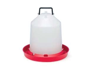 ABBEVERATOIO  A SIFONE IN PLASTICA CON MANICO PER POLLI- - lt.5 - 10 pezzi