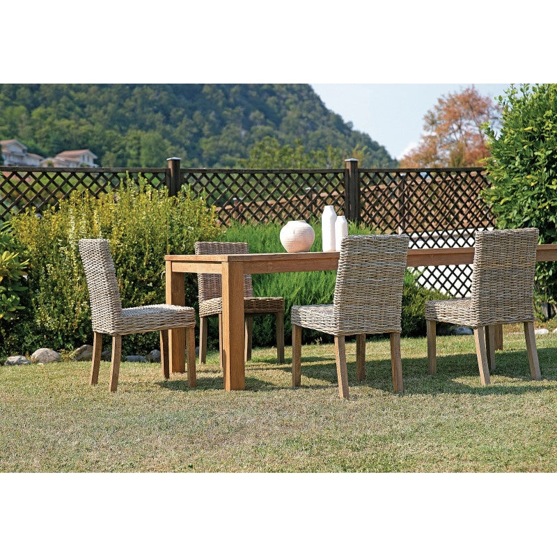Set di due Sedie Lisbona in Grey Kubu Moia