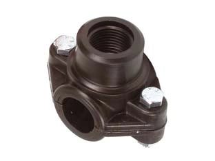 PRESA A STAFFA 2 BULLONI- - ø mm.40x F 1 - 10 pezzi