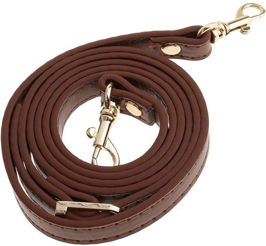 Borsa con cinturino regolabile - Spalla con cinturino - Cuoio PU - Maniglia - Accessori - Cuoio spesso e robusto - Lunghezza 120 cm - Cinturino della borsa