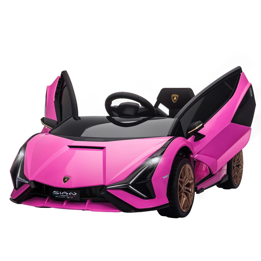 Auto elettrica per bambini ¨C Minimal ¨C Rosa
