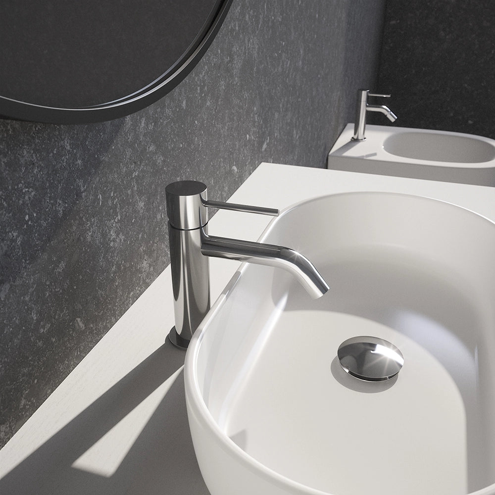 Miscelatore lavabo senza scarico cromato | Katharine