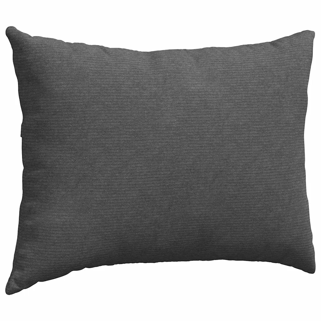 Cuscini da Divano 2 pz-Set di 2 Cuscini per Sofa Grigio scuro 70 x 50 cm 728432
