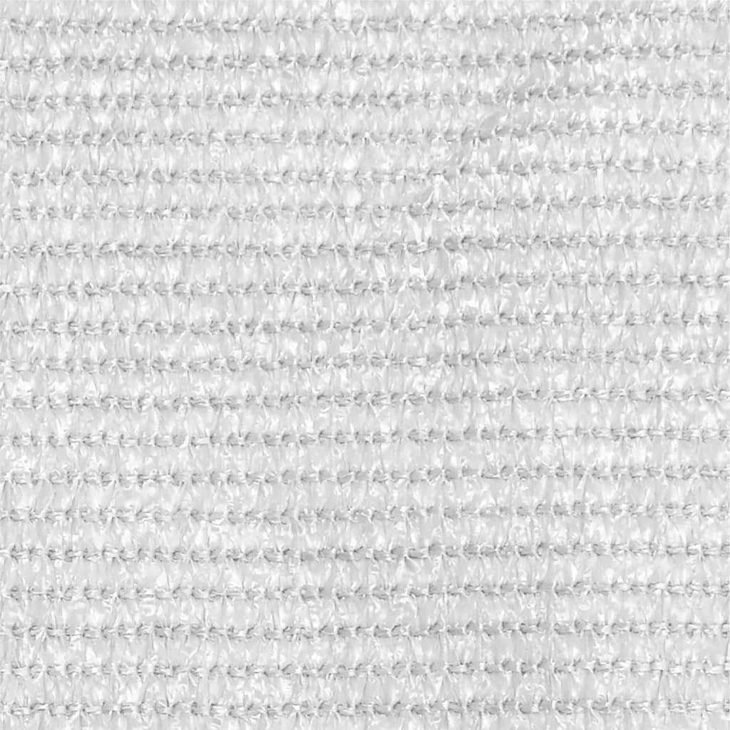 Schermo per balcone 90 x 500 cm bianco HDPE 02_0010059