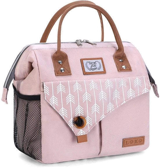 Borsa di Isolamento Termico per Bambine 10L (Roze-01)