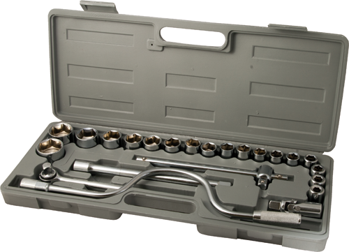 Bussole in serie maurer 24pz 1/2 - cf in valigetta pvc