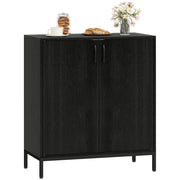 Cassettiera Moderna ¨C Minimal ¨C Nero 80x40x90 cm