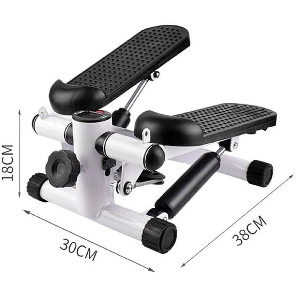 Trade Shop - Mini Stepper Display Led Step Attrezzo Trainer Allenamento Palestra Casa Fitness -