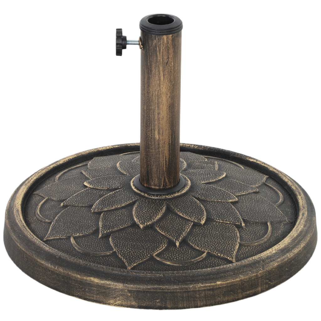 Base per Ombrellone ¨C zephmum ¨C Bronzo, Resina, ?46x34 cm