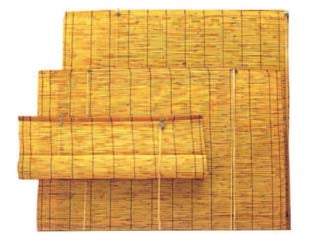 ARELLA IN BAMBU' CON TIRO E CARRUCOLA IN TERMORETRAIBILE  cm.120x300    VETTE