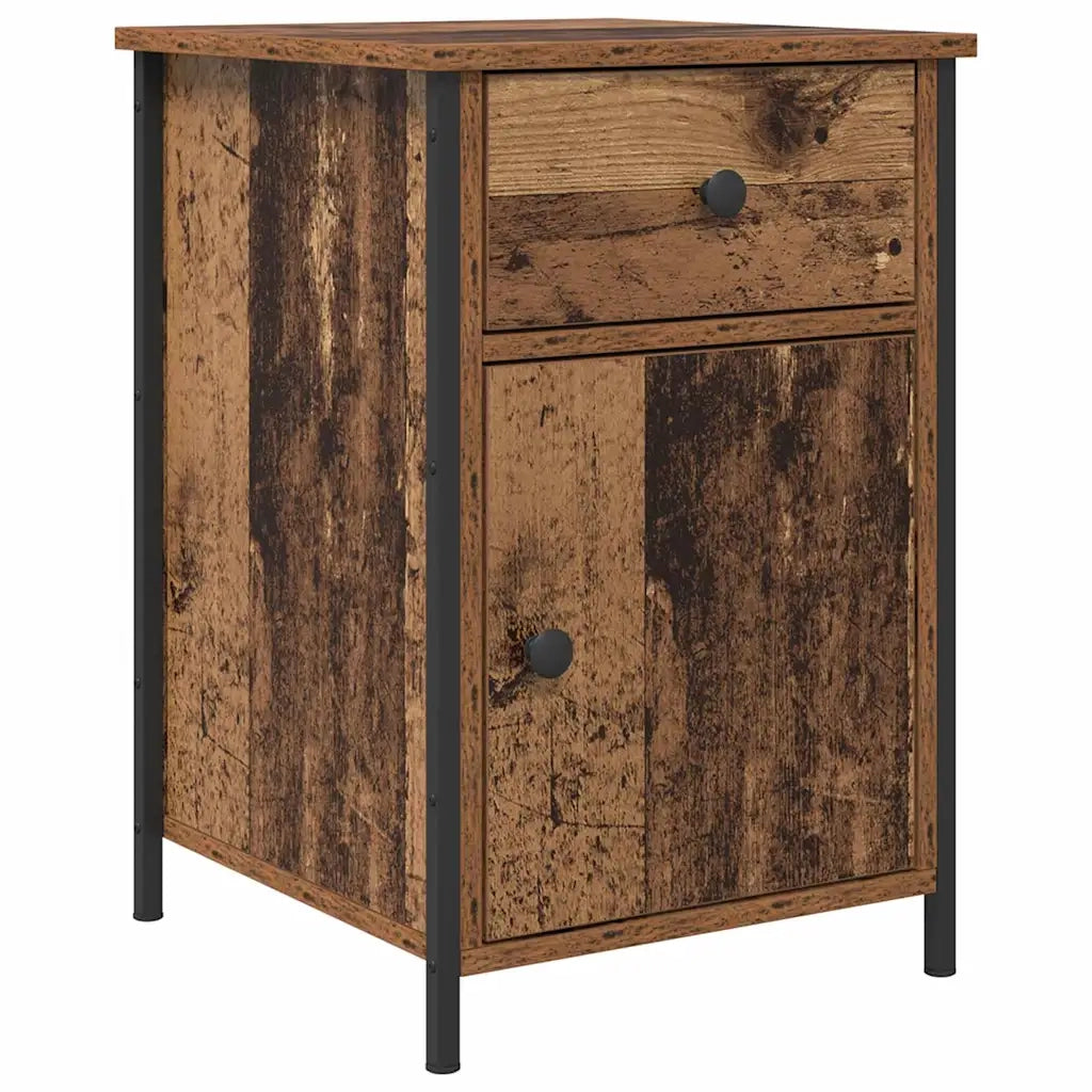 Armadio da Notte 2 pcs Legno vecchio 40 x 42 x 60 cm 875781