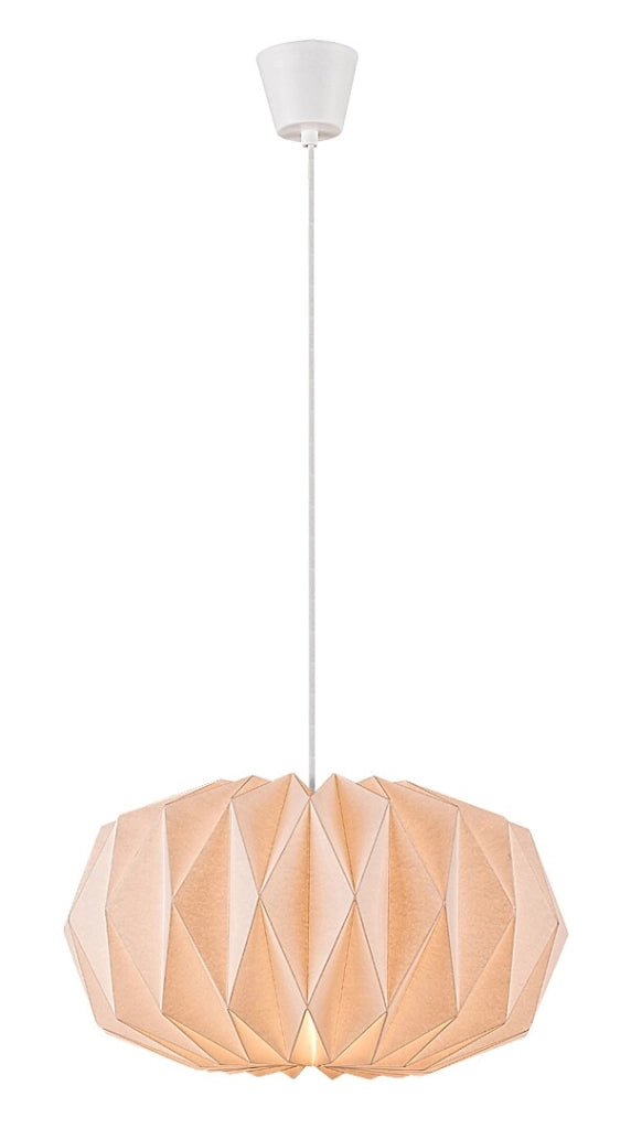 Lampada a sospensione scandinava Ormini Ø43 bianca E27