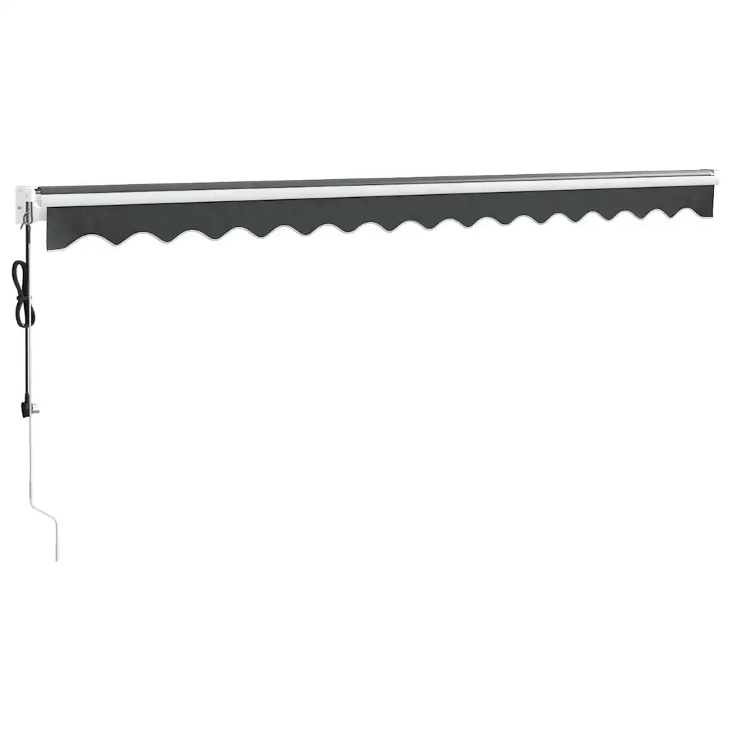 Tenda Sole Automatica Retrattile Antracite 4x3 m 3154488