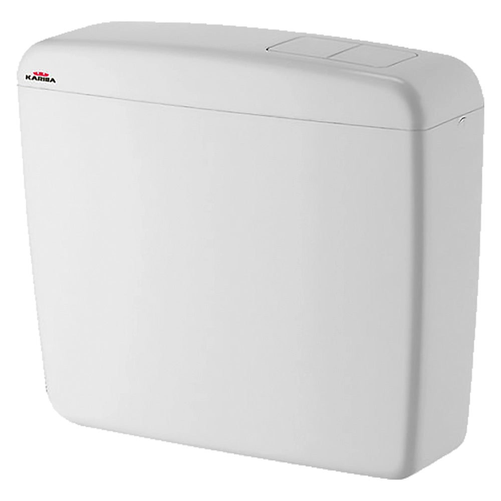1pz cassetta di scarico wc esterna 'super kariba duo' cm 44 x 41,5 x 13,5 cod:ferx.2053510nlm