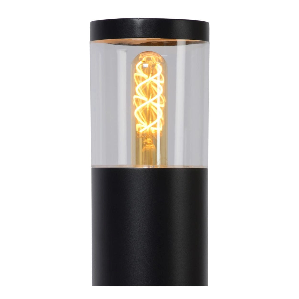 Lampada esterno a stelo Lucide Fedor E27 40W nera IP44