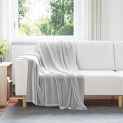 Coperte da Pile 6 pcs Grigio 130 x 150 cm Panno 42016801