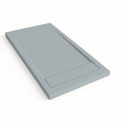 Piatto doccia Bidai con bordo 80X140 cm colore Grigio RAL 7040 griglia Grigio