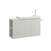 Mobile lavabo "Ferla 80" - 80 x 22 x 45 cm - Cashmere opaco