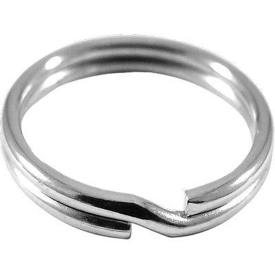 ANELLO PORTACHIAVE SELF - ACCIAIO NICHELATO MM 30 CF=PZ 2- 5 confezioni