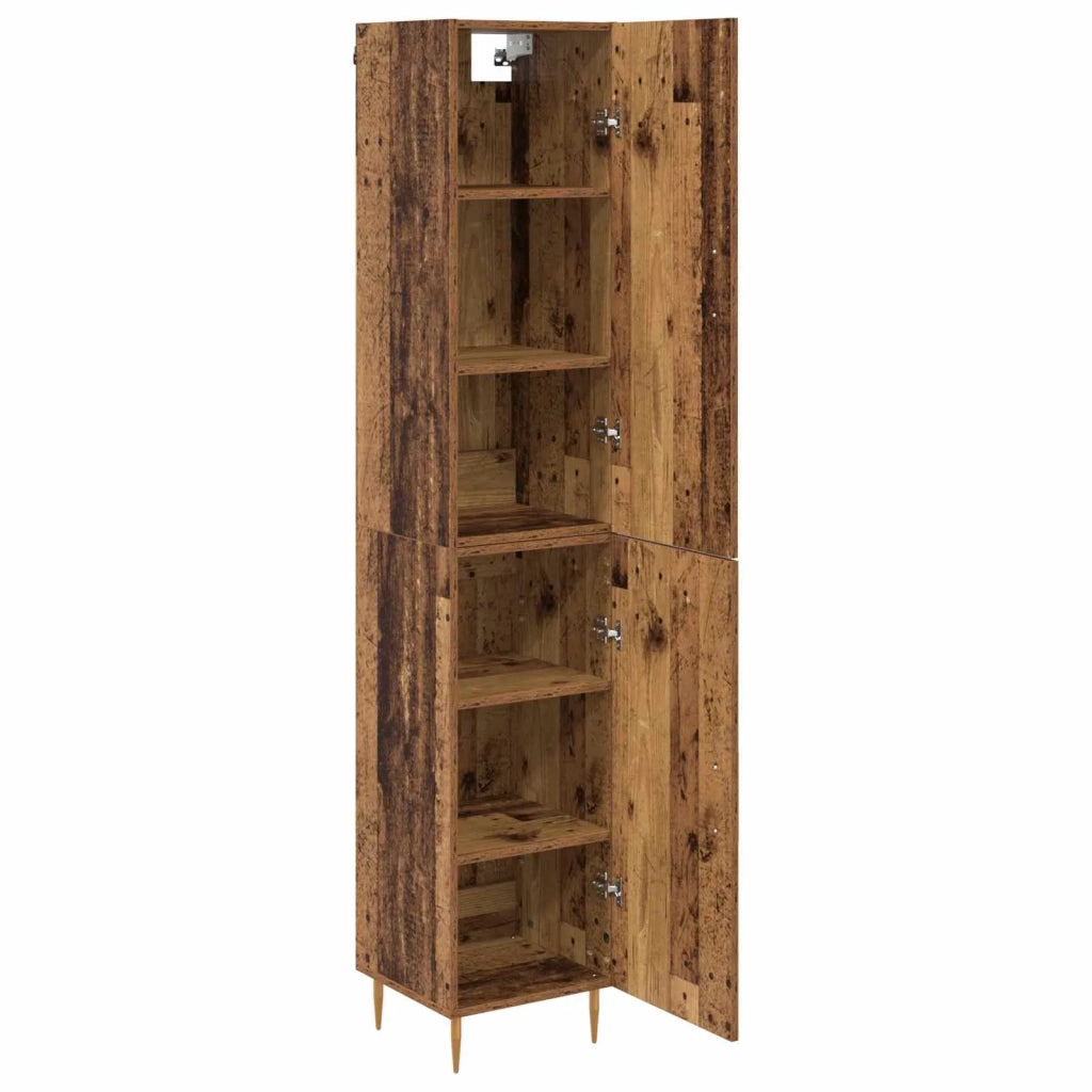 Credenza 2 pcs Legno vecchio Legno multistrato 3415691