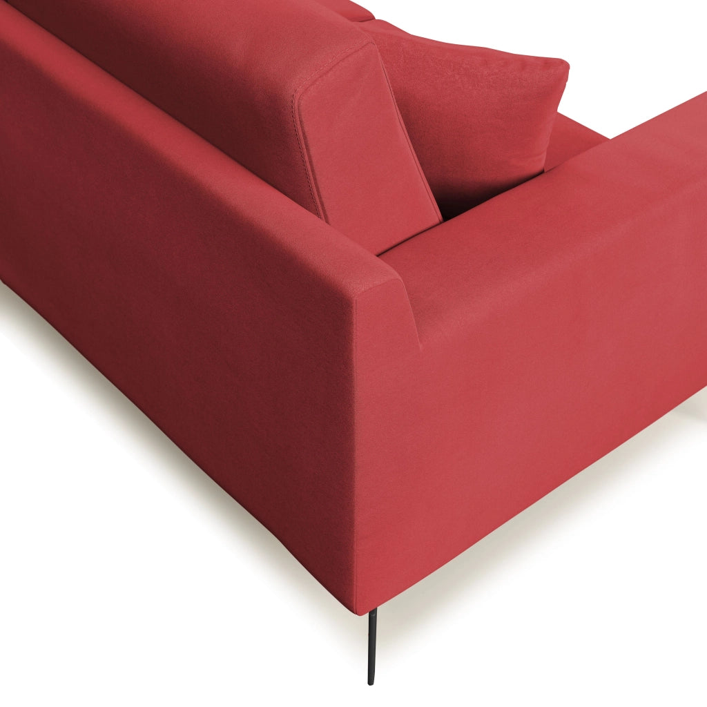 Prestige Divano design moderno T11 206 cm rosso