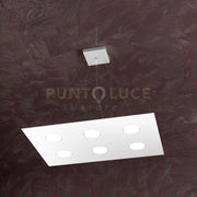 AREA SOSPENSIONE 6 LUCI BIANCO 1127-S6 R-BI
