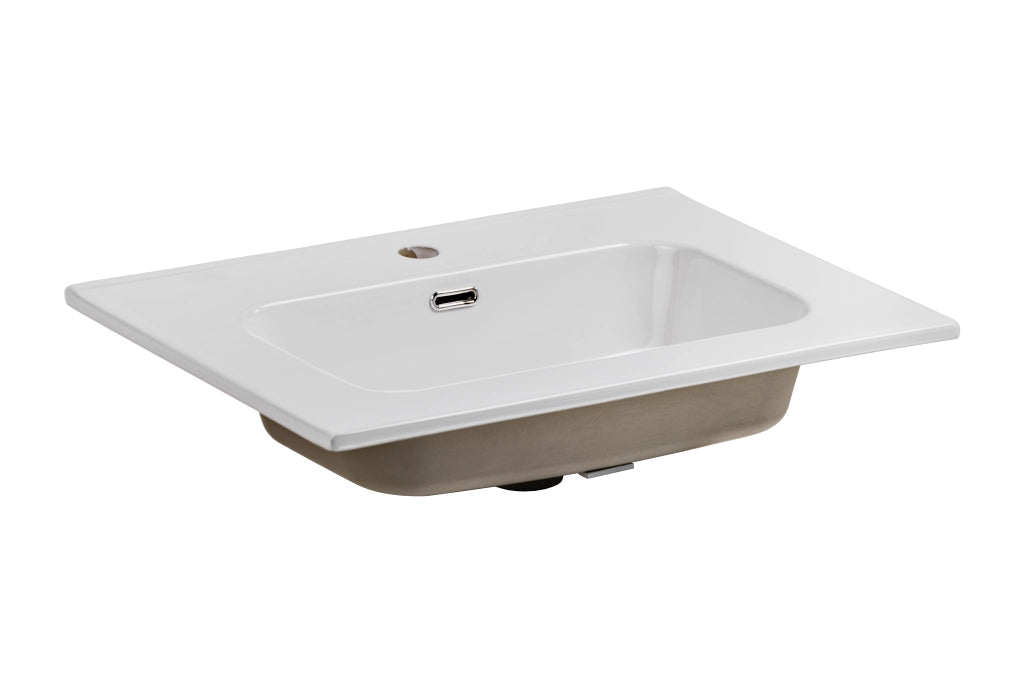 Lavabo per mobile a una vasca 60 cm Lavabi per mobile 61 x 17 x 46 cm