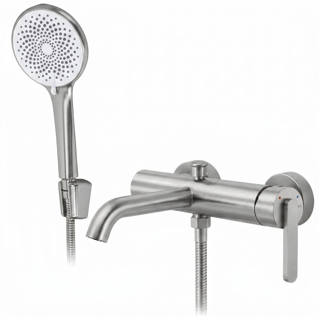 Rubinetto Da Vasca Rea Ontario Side Brush Nickel