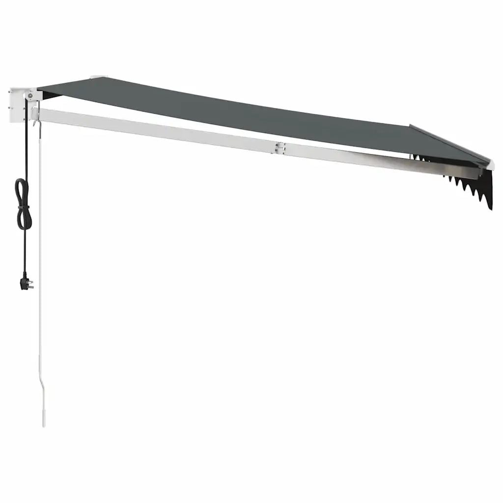 Tenda Sole Automatica Retrattile Antracite 3x2,5 m 3154486